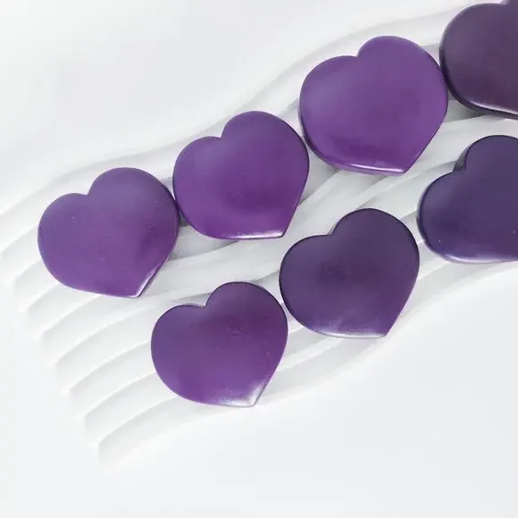 Phosphosiderite Heart Crystal Carving - Picture 9 of 10